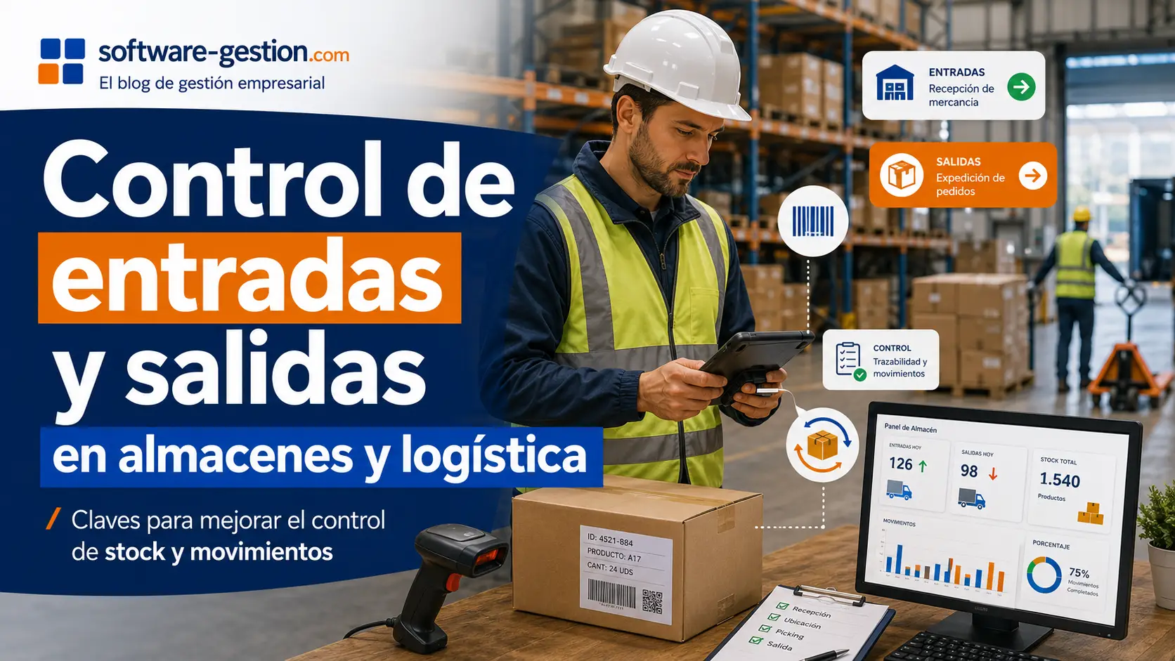 El blog del Software de Gestión Cómo controlar el flujo de entradas y salidas del inventario