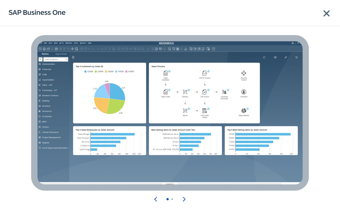 Software ERP SAP Business One
