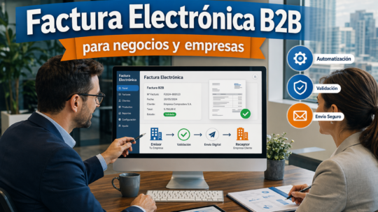 ¿Cuándo entra en vigor la factura electrónica para autónomos y pymes (B2B)?