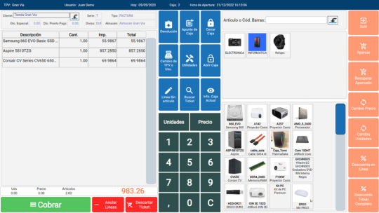 Ventajas de integrar un TPV dentro de un ERP